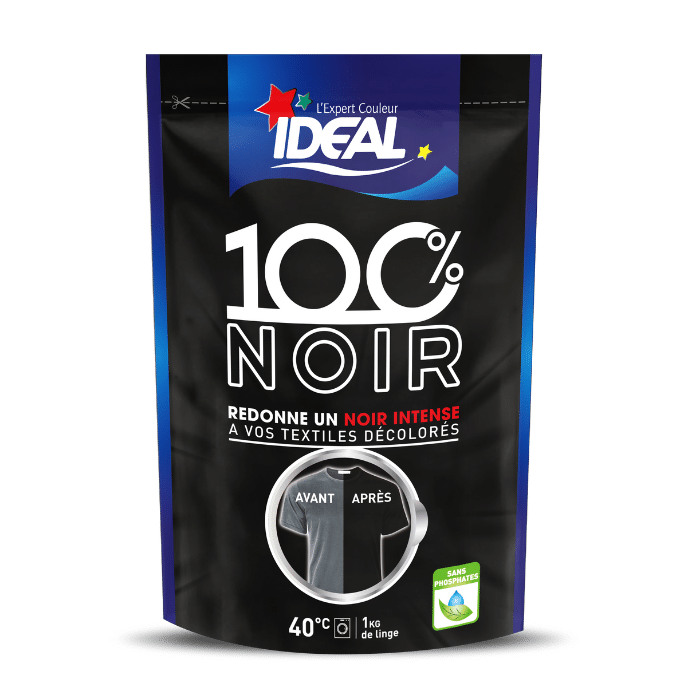 Emballage du produit Rénovateur  100% noir