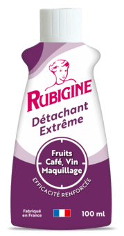 Produit Rubigine  fruits, café, vin pour textiles