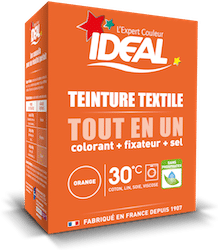 Teinture textile ideal bleu jeans 0.35 kilogramme IDEAL Pas Cher