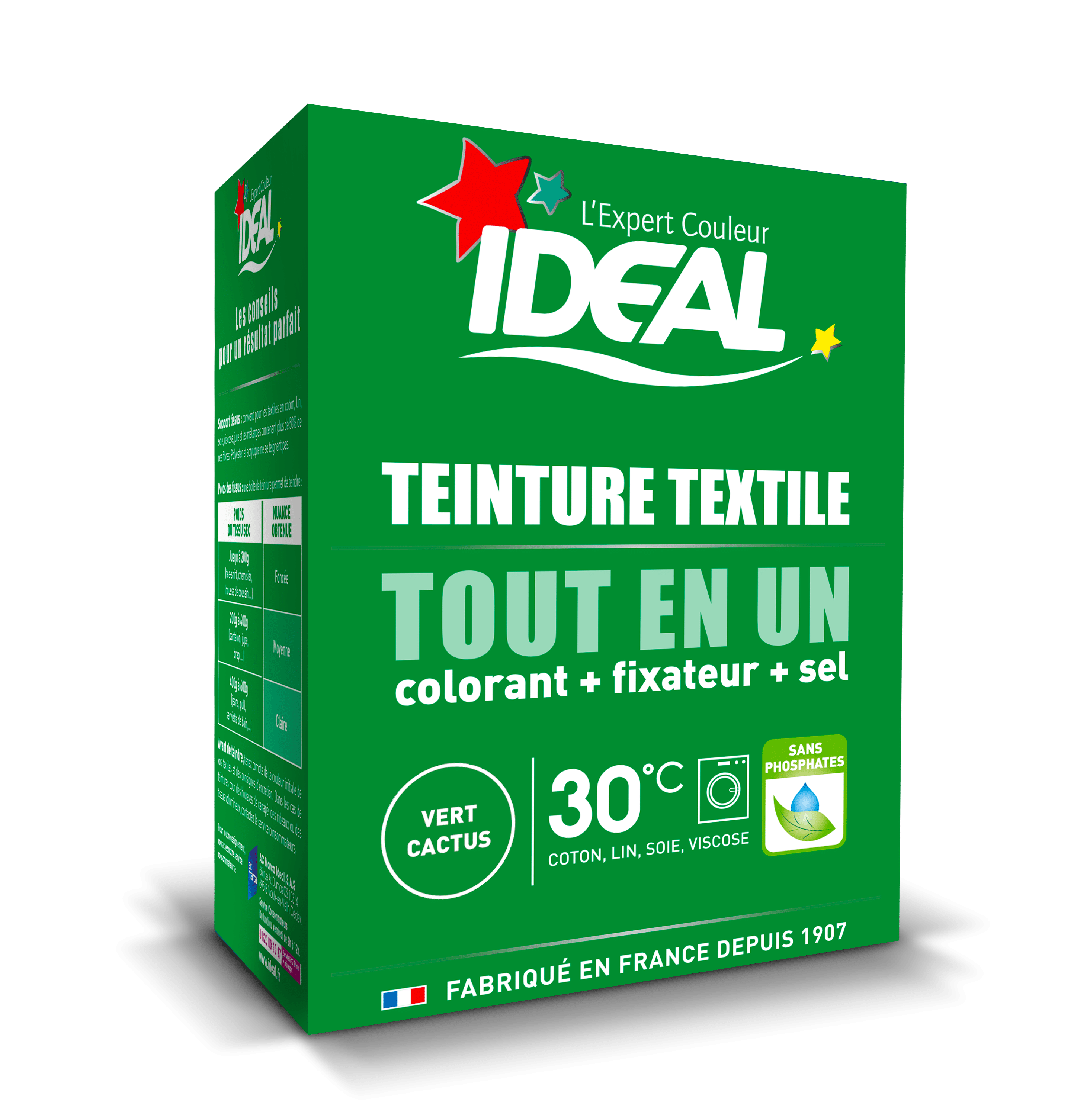 Emballage du produit Teinture Poudre  Tout en Un