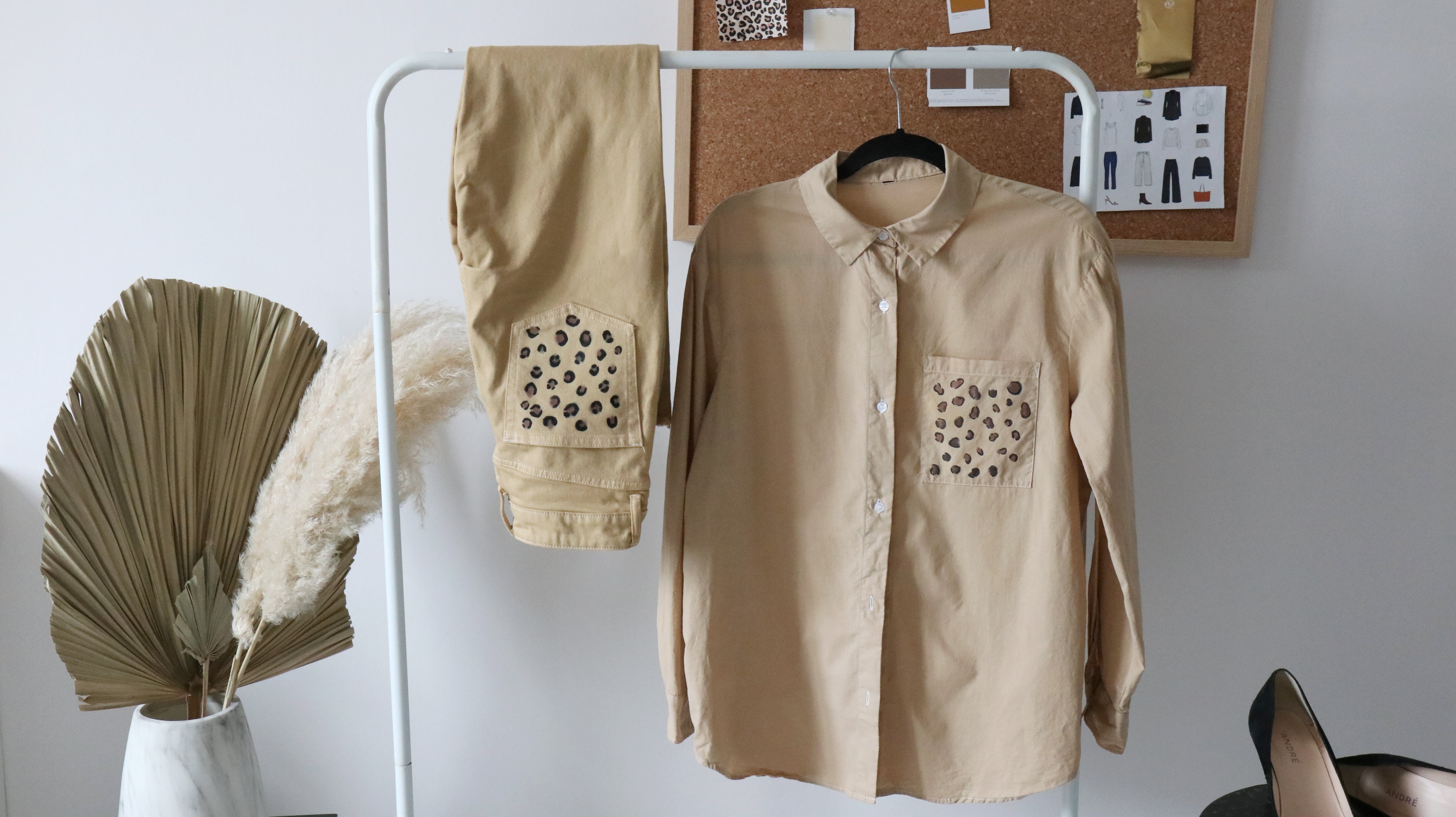 DIY : Personnaliser ses vêtements avec l'imprimé léopard