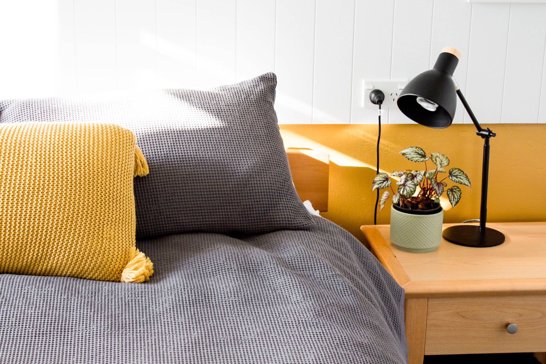 gris anthracite moutarde