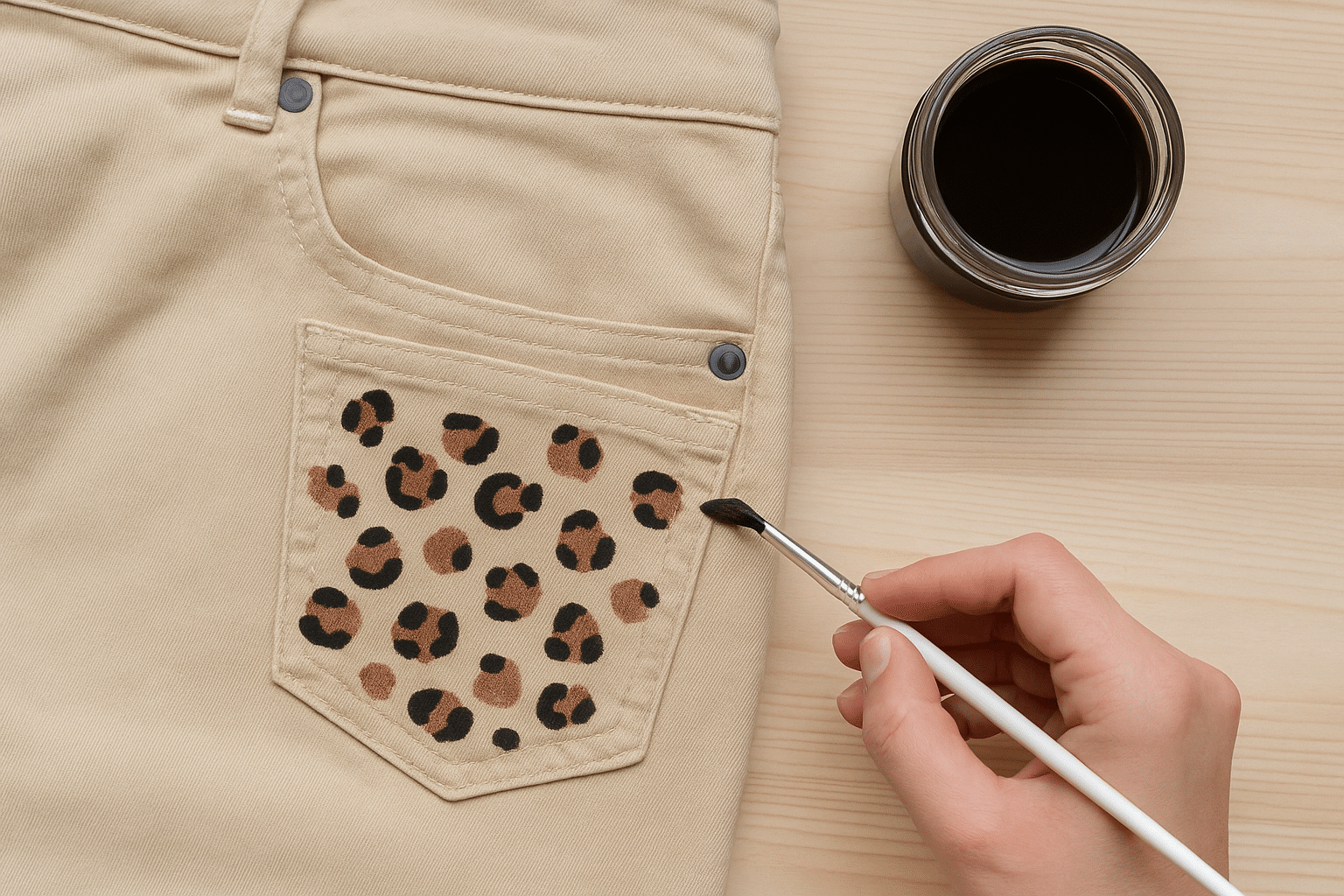 TUTO : REALISER UN IMPRIME LEOPARD SOI-MEME AVEC DE LA TEINTURE IDEAL TUTO : REALISER UN IMPRIME LEOPARD SOI-MEME AVEC DE LA TEINTURE IDEAL